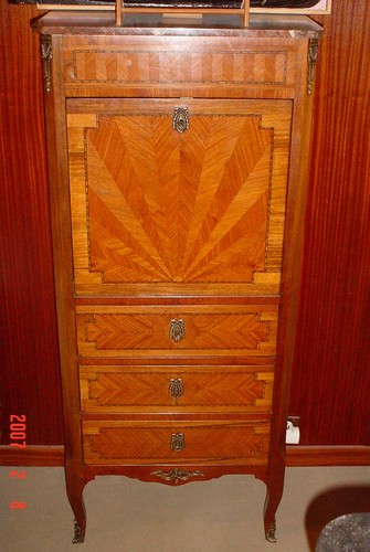 Secrétaire marqueterie - en,