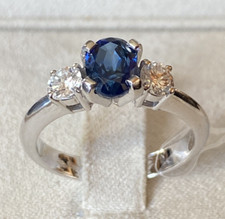 Bague en or Blanc 18kt. Avec