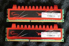 4GO 2Gox2 RAM GSKILL RIPJAWS DDR3 PC3-12800 HEATSINK MEMORY DESKTOP TEST GAMING