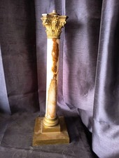 Ancienne pied lampe - de, à