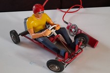 Jouet ancien kart mécanique