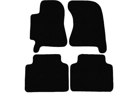 Noir tapis sol pour subaru - sol,