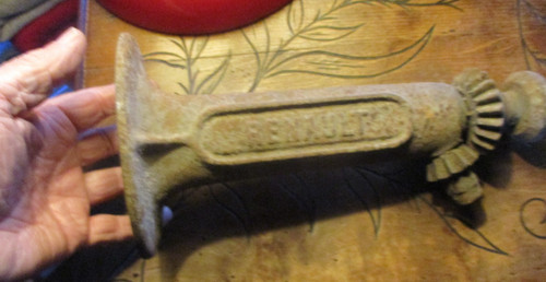 Ancien cric 1200kg ancienne - ancien, d'ancienne