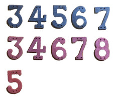Insignes Chiffres modèle 1935