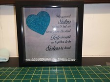 CADRE BOITE FRIENDS SOEUR PERSONNALISÉ CADEAU GIF peut être personnalisé