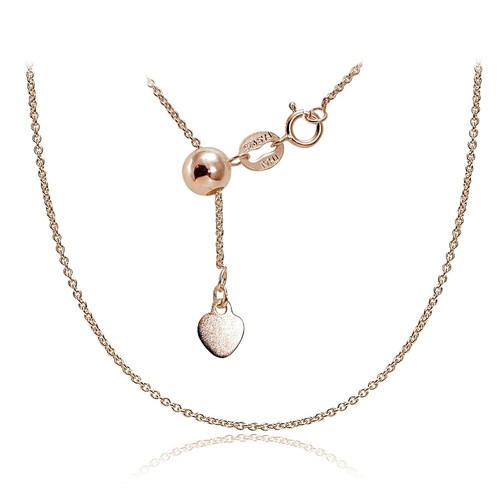 Rose sur argent sterling - rose,