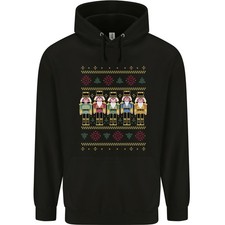 Hoodie Traditionnel Pour Hommes En Coton 80% De Noël