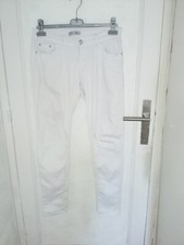 Jean slim blanc  Miss RJ Taille 40