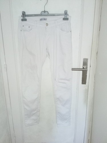 Jean slim blanc miss rj - miss,
