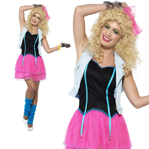 Adulte 80s sauvage costume - adulte,