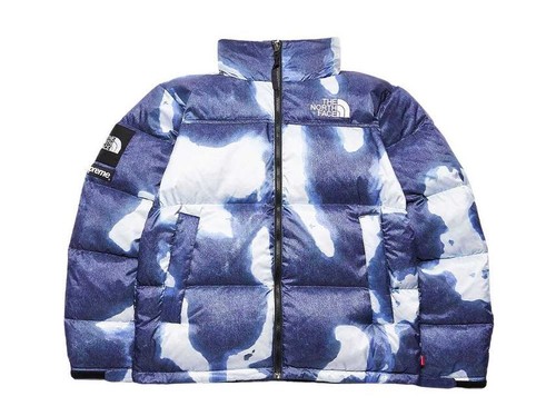 Veste nuptse imprimée denim - nuptse,