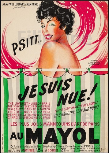 Suis nue cabaret - nue, mayol