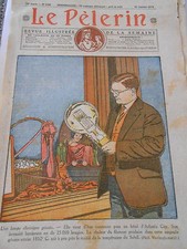 La Lampe électrique géante Hotel Atlantic City 25000 bougies 1852° C Print 1928