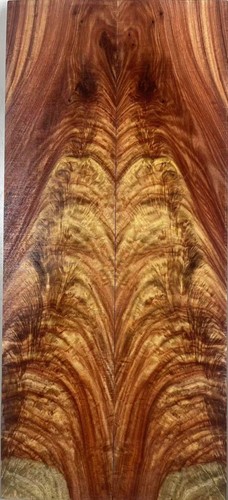 Ukulele sides veneer flame - sides,