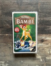 VHS - DISNEY LES GRANDS CLASSIQUES - BAMBI - VINTAGE