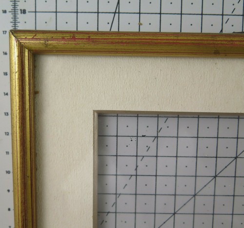 21x16 ancienne cadre pour - 21x16, cm