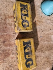 Lot De 2 Anciennes Boîtes  A Bougie KLG 