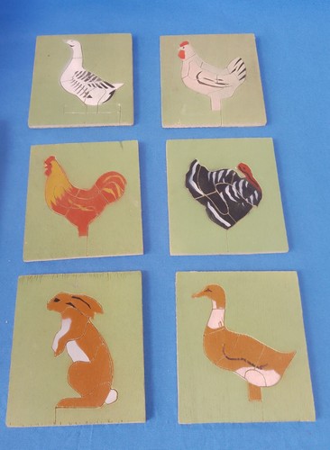 Petites plaques puzzles - petites, de