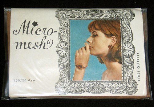 Bas vintage marron - t, 4