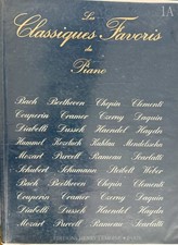 Les classiques favoris du piano, 1er volume A, partitions.