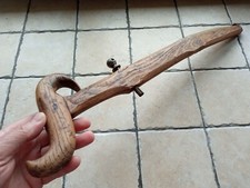 Ancien Très beau Manche de Scie en bois, Outil de Métier