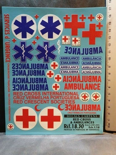 Decals croix rouge et - decals,