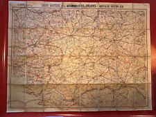 CARTE TARIDE TOILEE N°9 - BRETAGNE SECTION SUD