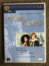 Pierre le Grand - André Modeste Grétry (Helikon Opera 2002) DVD + Livret