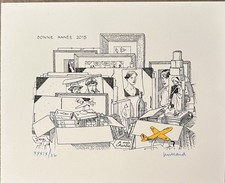 Carte Vœux 2015 Juillard signée-n°