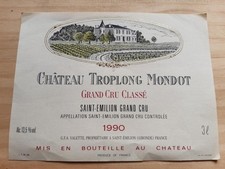 étiquette vin chateau