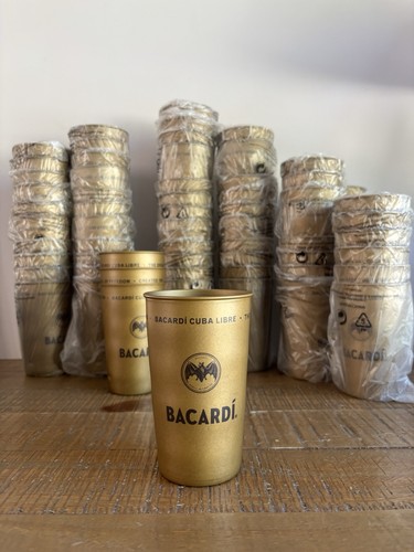 Lot verres à - de, baccardi