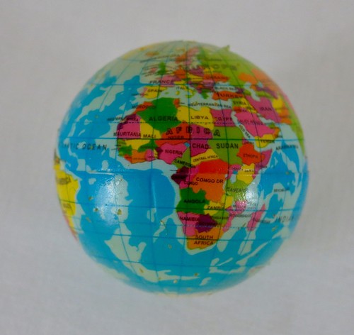 Balle planete terre - balle, terre,