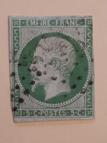 1854 timbre france - 1854,
