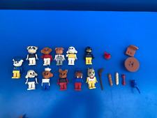 Lot décors 11 Figurine personnage Lego Fabuland vintage accessoire N°1