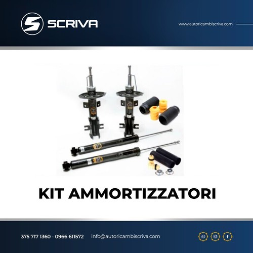 Set amortisseurs avant - 4, +