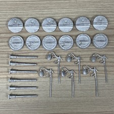 Lampposts Et Bouche Grilles Batman Miniature Jeu Knight Models Métal Terrain