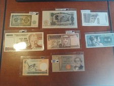 8 Billets Banque origine