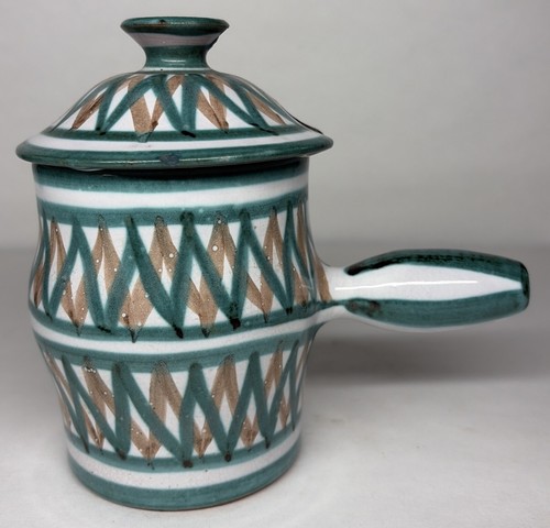 Rare pot couvert toupin - couvert,