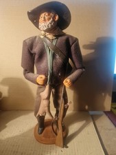 santon S. JOUGLAS.. 30 CM Le Chasseur 