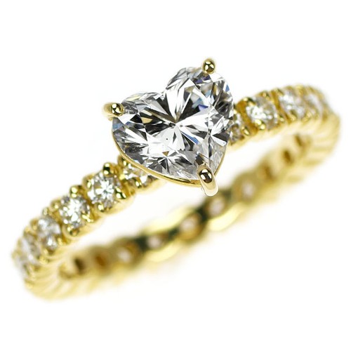 Bague diamant forme de - bague, en