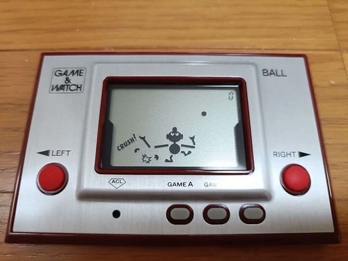 Nintendo game watch - &, ball
