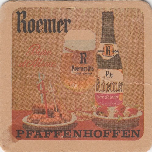 Sous bock bière roemer - bock,