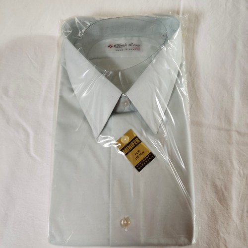 Chemise manches longues gris