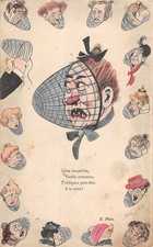 Old postcard illustrator - , /