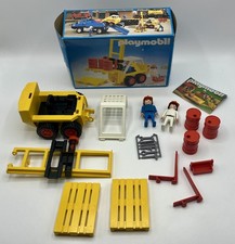 Chariot élévateur & ouvriers