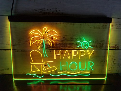 Happy hours boissons café led - hours,