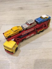 Ancien camion Renault Saviem Porte Voiture Mondial Assistance Majorette