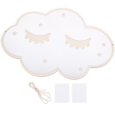  3D Acrylique Nuage Miroir Décoration Ameublement Enfants Chambre Mur