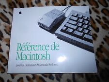 Référence de Macintosh pour
