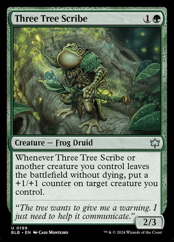 Three tree scribe - scribe, (199)